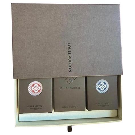 Louis Vuitton Set of 3 Jeu de Cartes Playing Cards (LOU788931)